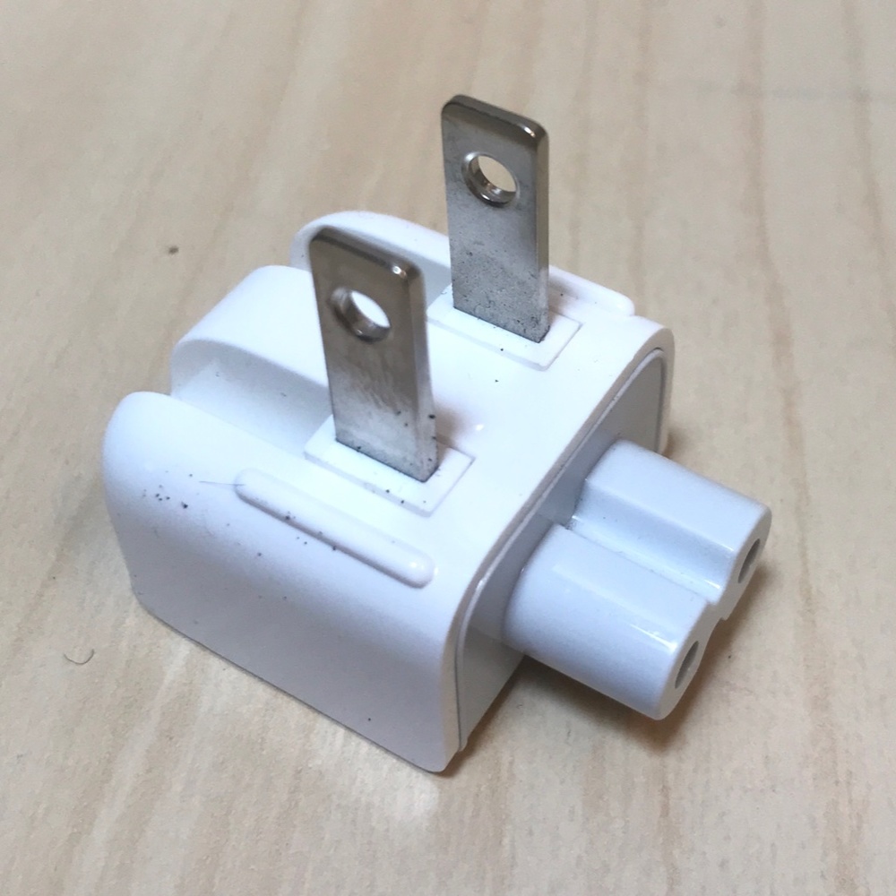 Apple Mac Adaptor Plug by Well Shin. 2.5A 125 Volt. New & NWOT- Two Available.